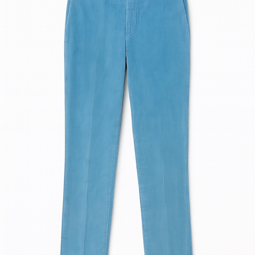 PT Tonino Turquoise Corduroy Pants